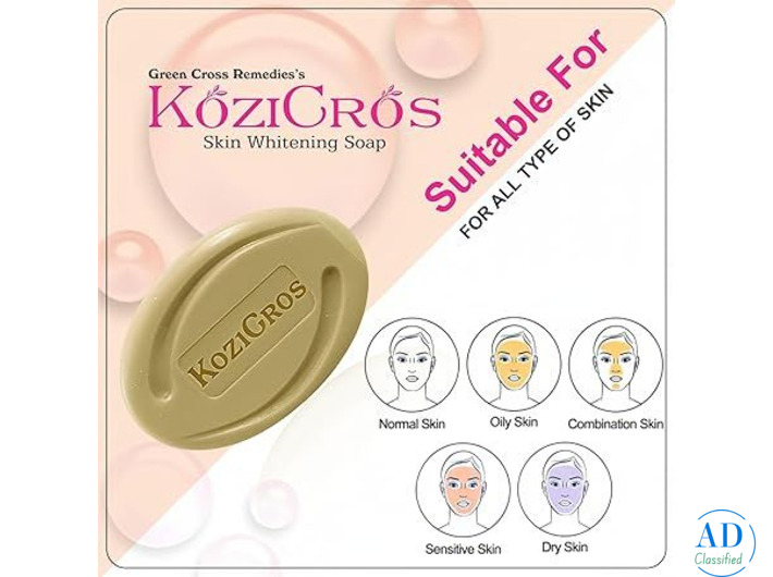 Kozicros Skin Whitening Soap – Pack of 3