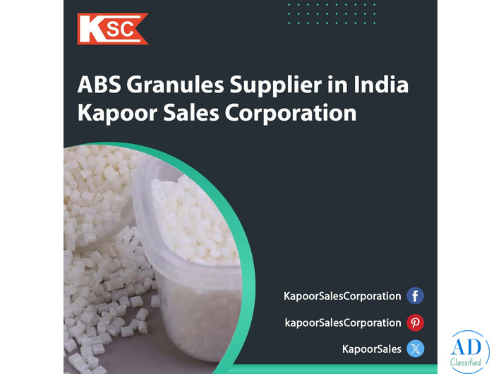 ABS Granules Supplier in India | Kapoor Sales Corporation