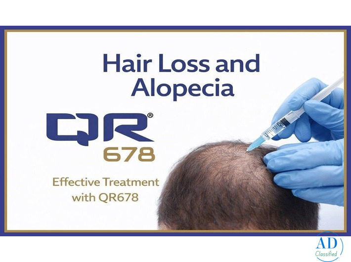 Effective Hair Loss and Alopecia Care with QR678 Treatment