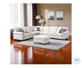 7-Piece Modular Sectional Sofa Set