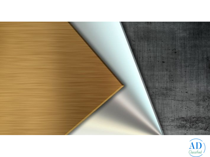 Premium Titanium PVD Sheet Coating Services for Elevation, Cladding & Furniture