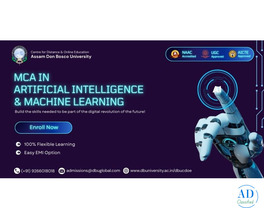 🎓 Online MCA (AI & ML) Degree – Assam Don Bosco University
