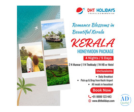 Book Kerala Tour Package For Couple - DHT Holidays