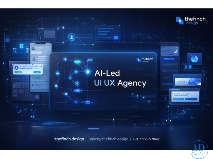 AI-Led UI/UX Design Agency for Modern Digital Products | TheFinch Design