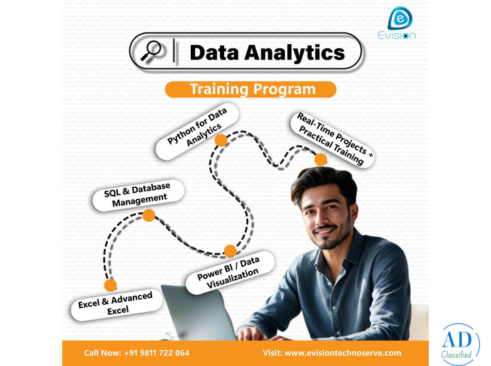 Data Analytics Training Program - Become A Data Analyst - Evision Technoserve