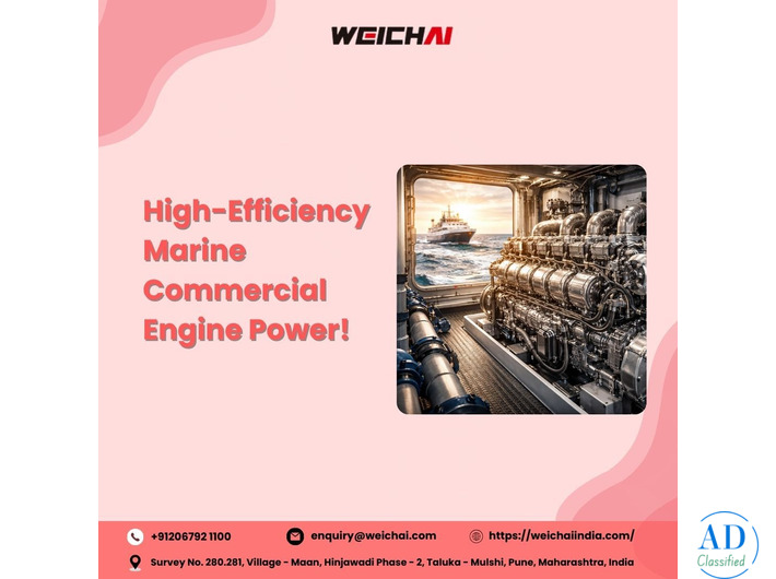 High-Performance Marine Commercial Engines for Sale