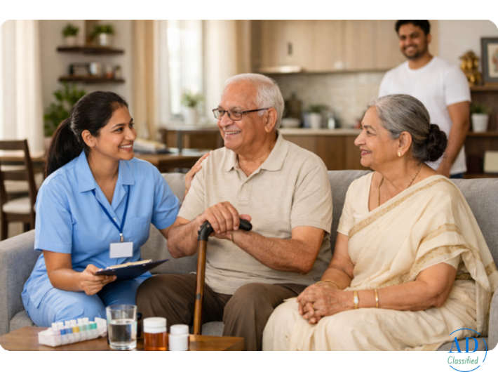Trusted Home Care Solutions by Karmabhumi Caretaker Services in Kalyan