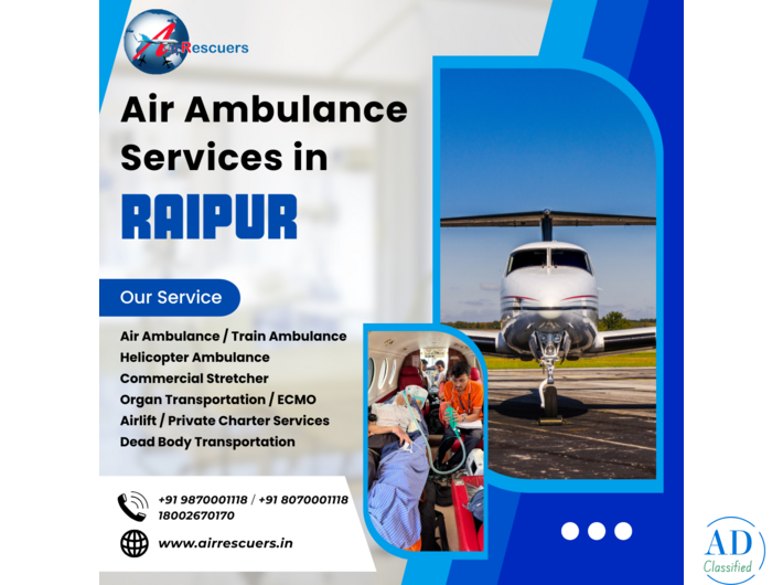 When Every Second Counts, Raipur Air Ambulance
