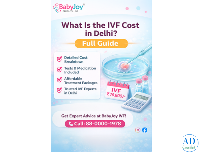 What Is the IVF Cost in Delhi? Full Guide
