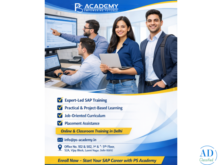 SAP S/4HANA & Core Modules Training in delhi