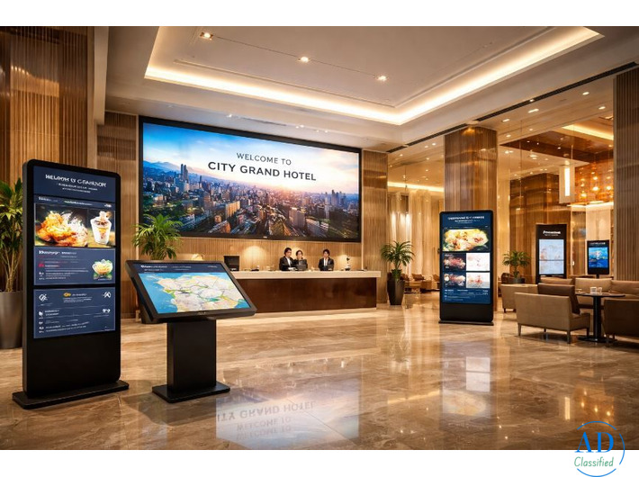 Upgrade Your Hotel with Smart Digital Signage – Purplewave FZE