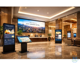 Upgrade Your Hotel with Smart Digital Signage – Purplewave FZE