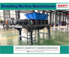 Avanti-ltd Manufacturers Shredding Machine in Hyderabad India