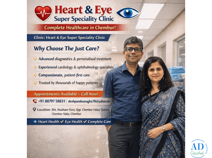 Heart & Eye Super Speciality Clinic – Complete Healthcare in Chembur!