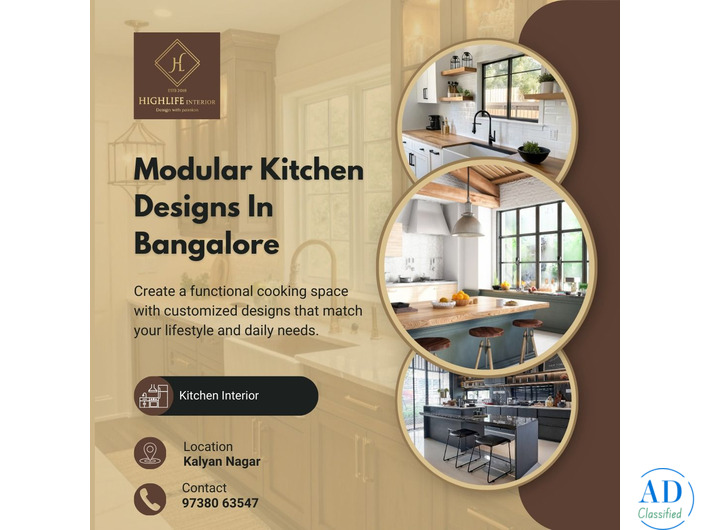 Modular Kitchen Designs In Bangalore