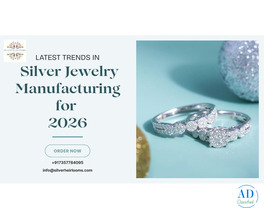 Latest Trends in Silver jewellery Manufacturing for 2026