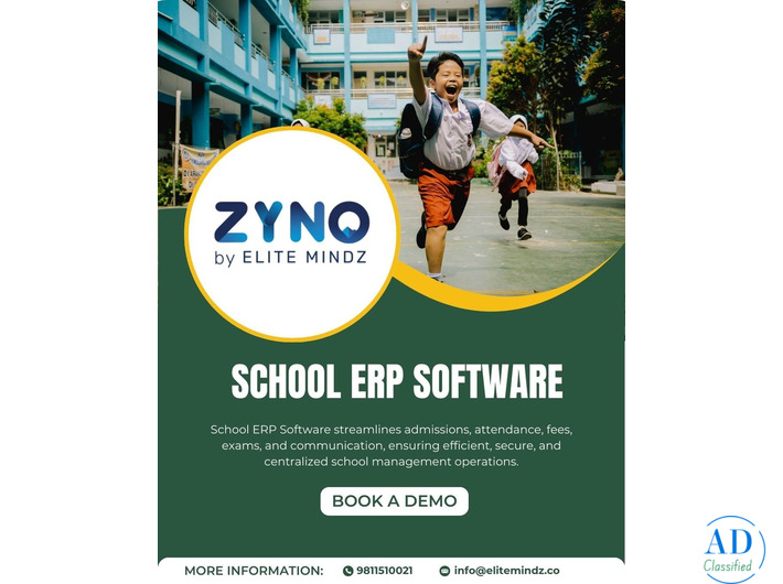 School ERP for Multi-Branch Institutions - ZYNO by Elite Mindz