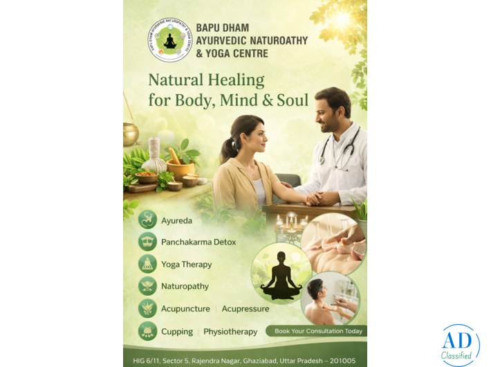 Top Ayurvedic & Yoga Therapy Centre in Rajendra Nagar