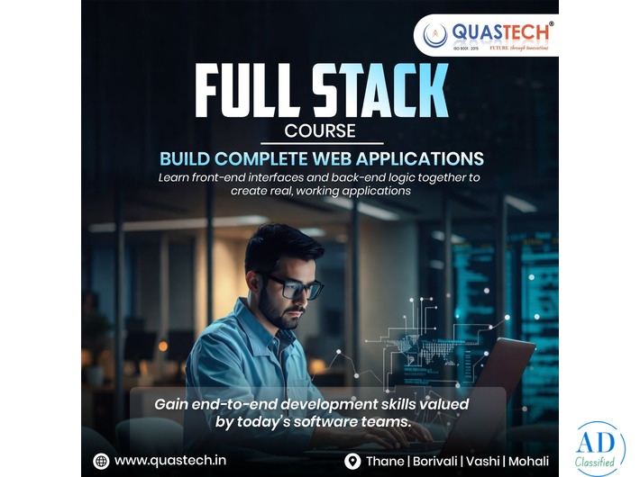 Full Stack Developer course in Thane - Quastech