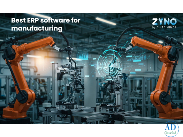 Best ERP Software for Manufacturing– ZYNO by Elitemindz