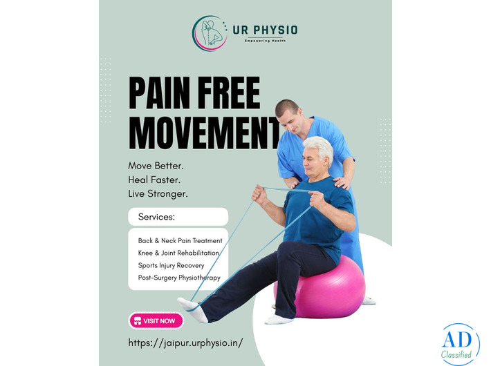 Best Physiotherapy Clinic in Jaipur | Expert Pain Relief & Rehab Care