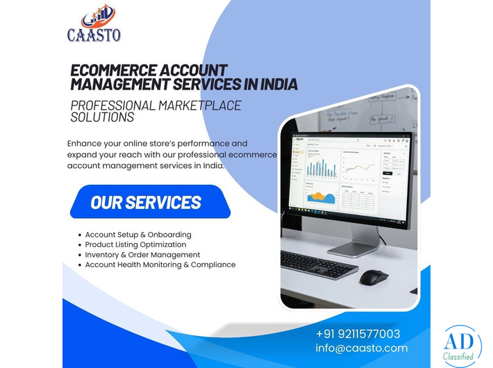Ecommerce Account Management Services in India | Professional Marketplace Solutions