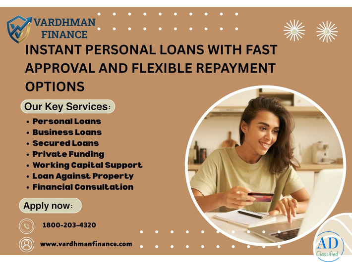 Instant Personal Loans with Fast Approval and Flexible Repayment Options