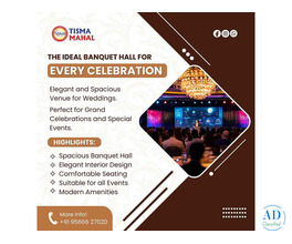 Spacious Banquet Hall in Madurai for Weddings and Events