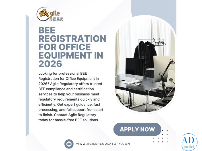 Expert BEE Registration for Office Equipment in 2026 – Agile Regulatory