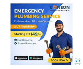 Fast Plumbing Repair &amp; Plumbing Service in Gurgaon | Book via Coneon