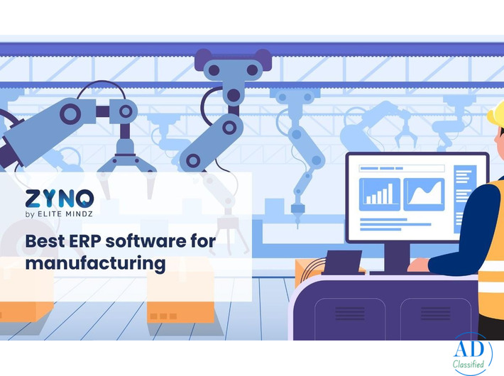 Best ERP Manufacturing Software in India – Cloud Based ERP Solution by ZYNO