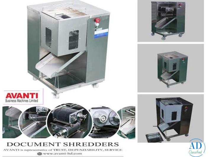 CardBoard Shredder Manufacturers in India Avanti-ltd
