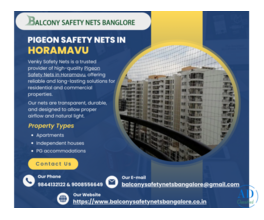 Pigeon Safety Nets in Horamavu – Venky Safety Nets