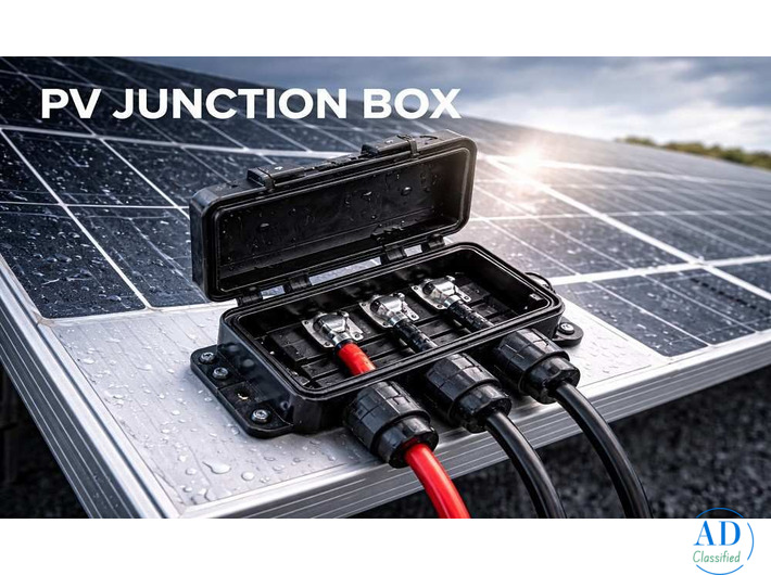 High-Efficiency PV Junction Box for Solar Modules Systems