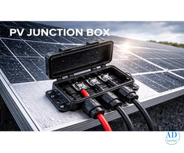 High-Efficiency PV Junction Box for Solar Modules Systems