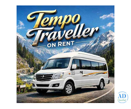 Tempo Traveller on Rent — Group Travel That is Simple and Comfortable