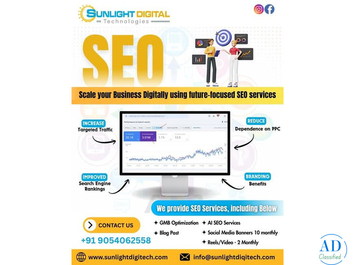 Drive Online Traffic with Sunlight Digital Technologies – Expert Digital Marketing Company