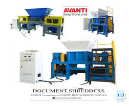 Manufacturers Shredding Machine in Bangalore Avanti-ltd