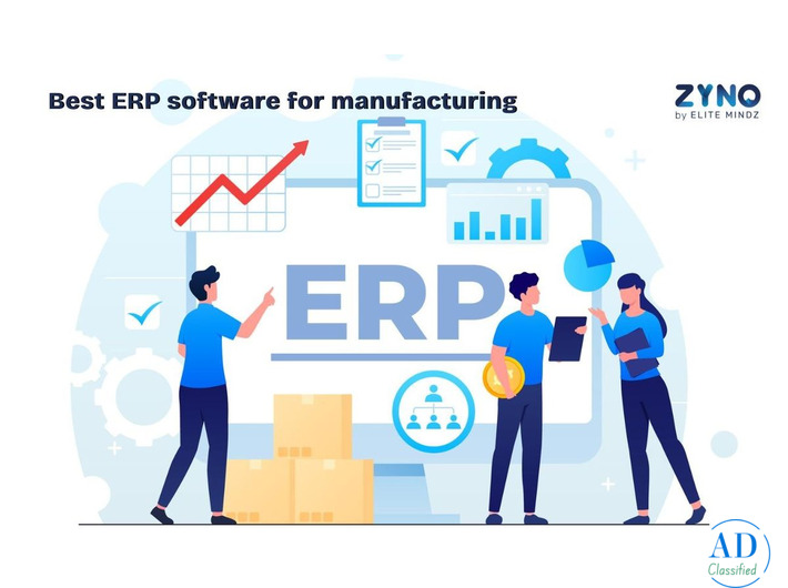 Best Manufacturing ERP Software in India – ZYNO by Elitemindz