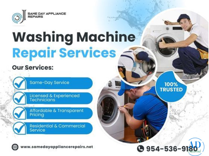 Fast & Reliable Washing Machine Repair in Fort Lauderdale