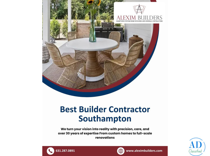 Best Builder Contractor Southampton - Alexim Builders