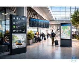 Digital Signage for Transportation & Airports | Streampurple Solutions