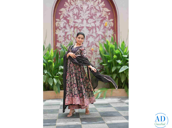 Trending Cotton Anarkali kurta set for Summer 2026