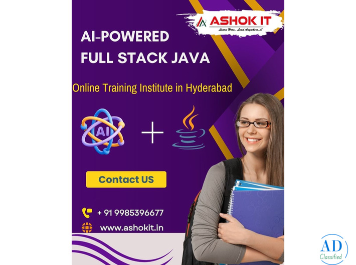 Full Stack Java Online Training institute In Hyderabad