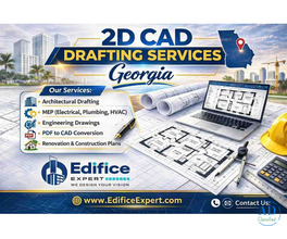 Outsource 2D CAD Drafting Services in Georgia | Edifice
