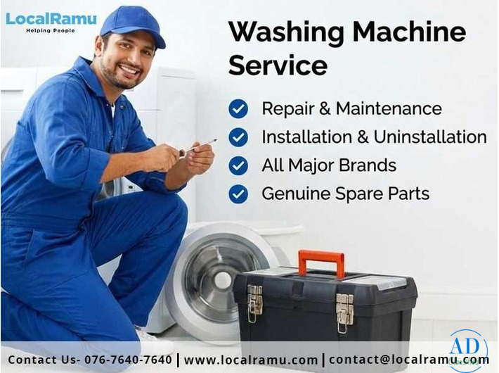 Professional Washing Machine Repair Service by LocalRamu in Pune