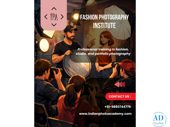 fashion photography institute in Bangalore