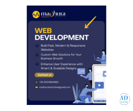 Responsive Website Development Services in Coimbatore | Madhura Technologies