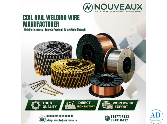 Industrial Coil Nail Welding Wire Manufacturer