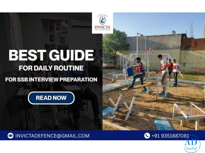 Best Guide For Daily Routine For SSB Interview Preparation
